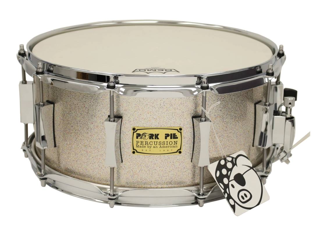 6.5x14\'\' Custom Snare - Everything Sparkle