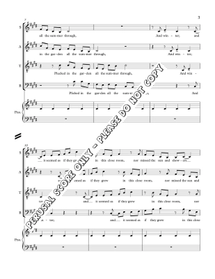 Beloved, Thou Hast Brought Me Many Flowers (from LOVE IN PUBLIC - The Choral Suite) - Browning/MacIntyre - SATB