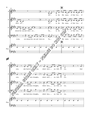 Beloved, Thou Hast Brought Me Many Flowers (from LOVE IN PUBLIC - The Choral Suite) - Browning/MacIntyre - SATB