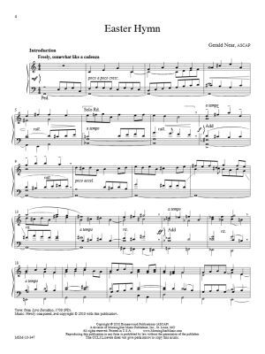 Laudes Domini: 10 Hymn Introductions and Harmonizations for Organ, Volume 1 - Near - Organ - Book