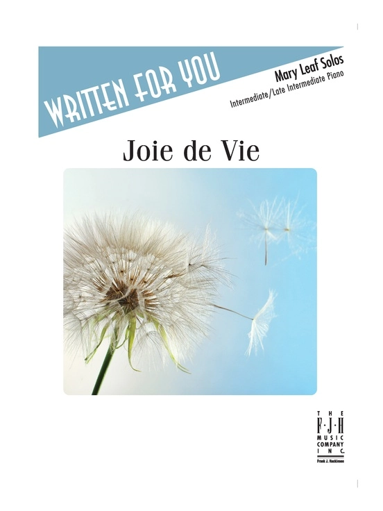 Joie de Vie - Leaf - Piano - Sheet Music