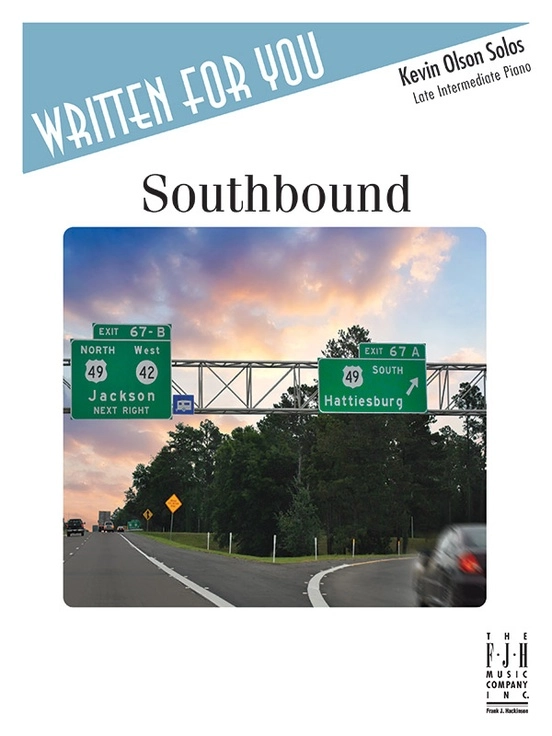 Southbound - Olson - Piano - Sheet Music