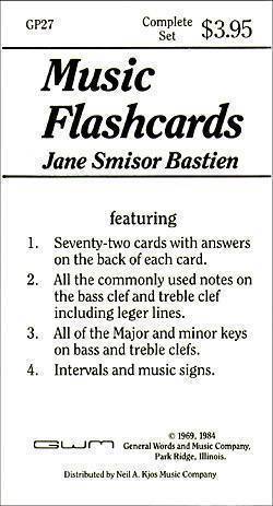 Bastien Music Flashcards