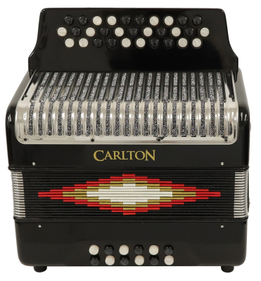 Diatonic Accordion G/C/F - Black