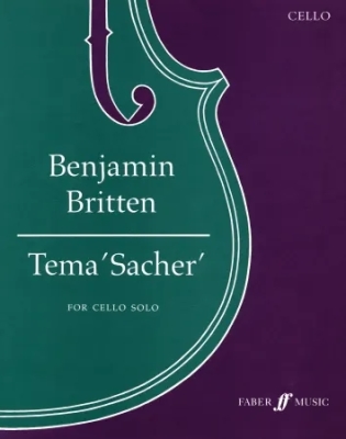 Faber Music - Tema Sacher - Britten - Cello - Book