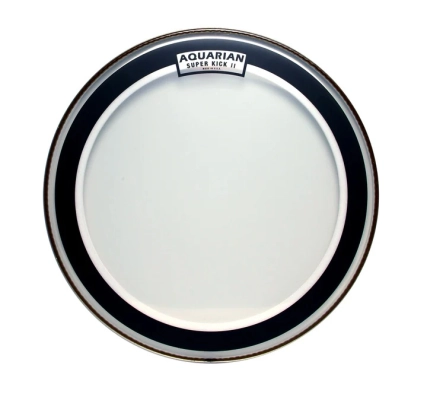 Super Kick II and Regulator Drumhead Pack, Black - 22\'\'