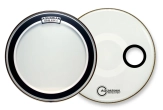 Aquarian - Super Kick II and Regulator Drumhead Pack, White - 22
