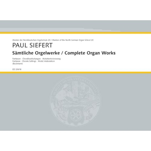 Complete Organ Works - Siefert/Beckmann - Organ - Book