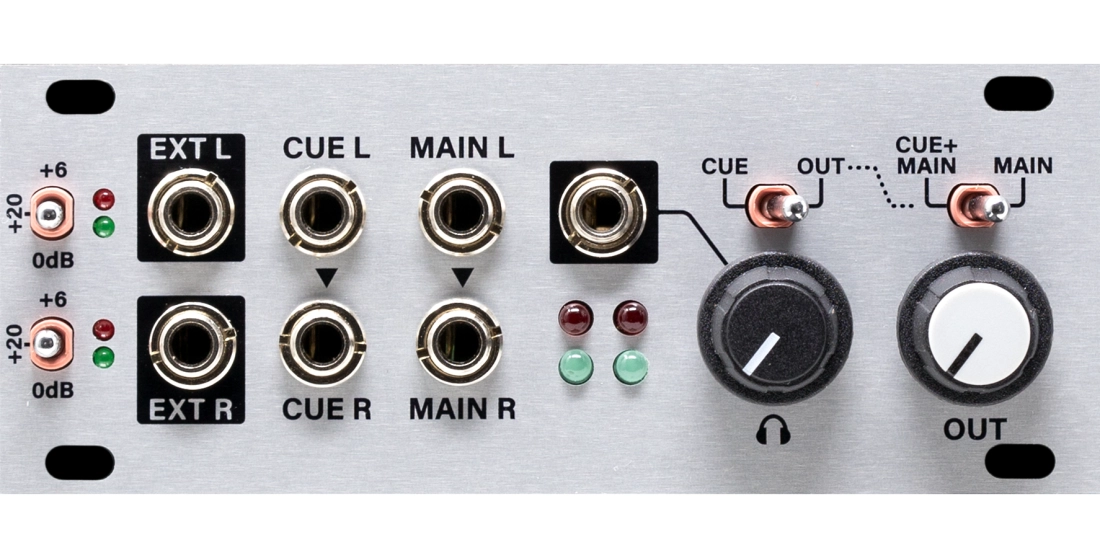 Stereo I/O 1U Mixer Module