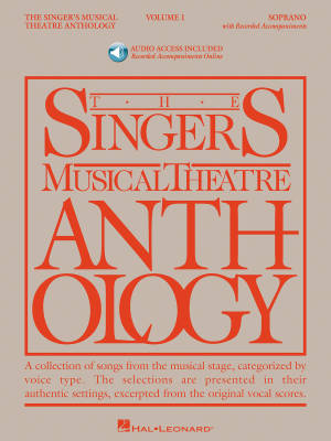 The Singer\'s Musical Theatre Anthology Volume 1 - Walters - Soprano Voice - Book/Audio Online