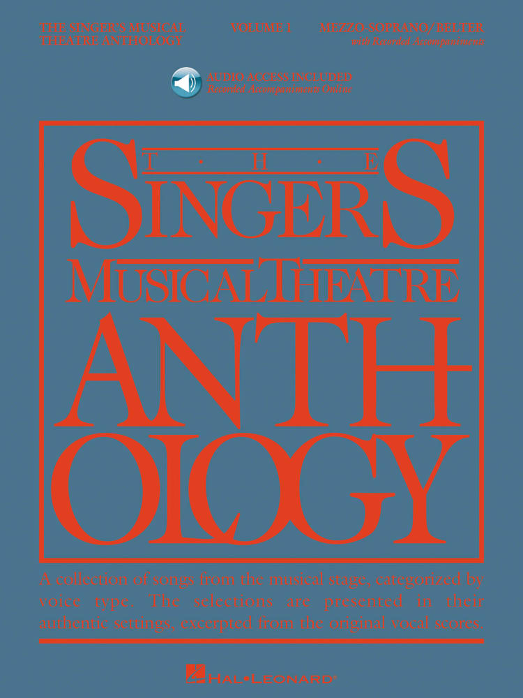 The Singer\'s Musical Theatre Anthology Volume 1 - Walters - Mezzo-Soprano/Belter Voice - Book/Audio Online