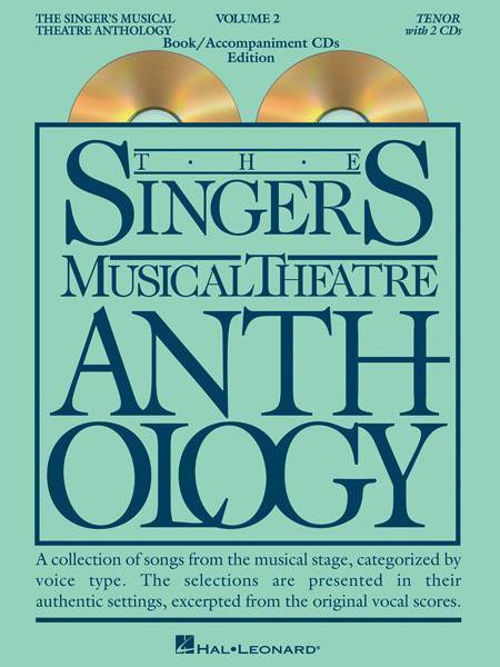 The Singer\'s Musical Theatre Anthology Volume 2 - Walters - Tenor Voice - Book/2 CDs