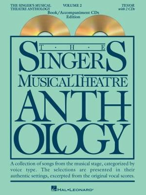 Hal Leonard - The Singers Musical Theatre Anthology Volume 2 - Walters - Tenor Voice - Book/2 CDs