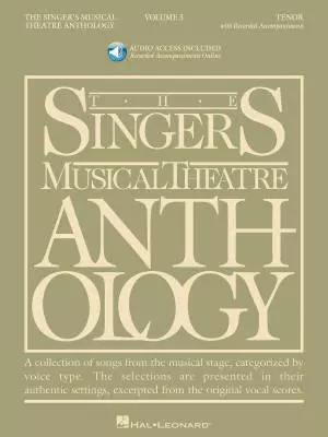 Hal Leonard - The Singers Musical Theatre Anthology Volume 3 - Walters - Tenor Voice - Book/Audio Online