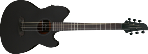 Ibanez - TCY621 Talman Double Cutaway Acoustic/Electric Guitar - Black Out