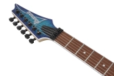 RG450QM Quilted Maple Electric Guitar with Black Hardware - Sapphire Blue