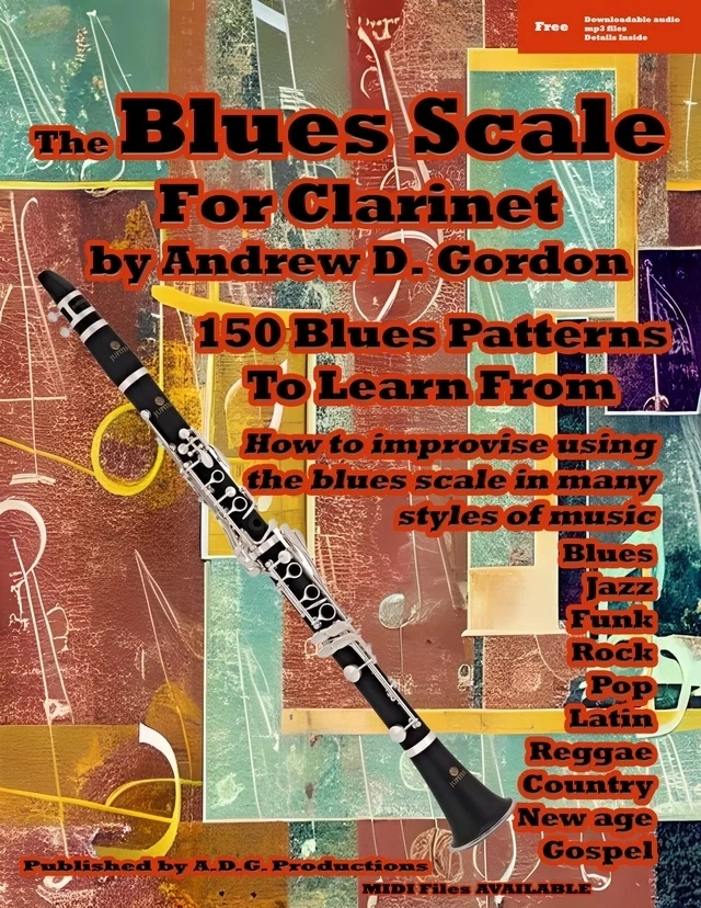 The Blues Scale for Clarinet - Gordon - Clarinet - Book/Audio Online