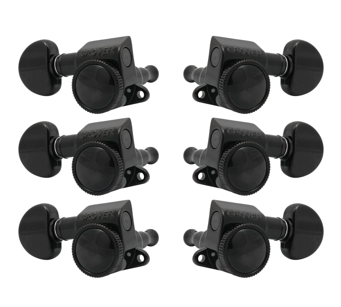 505 Series Roto-Grip Mini Locking Rotomatics - 3+3 Black Chrome