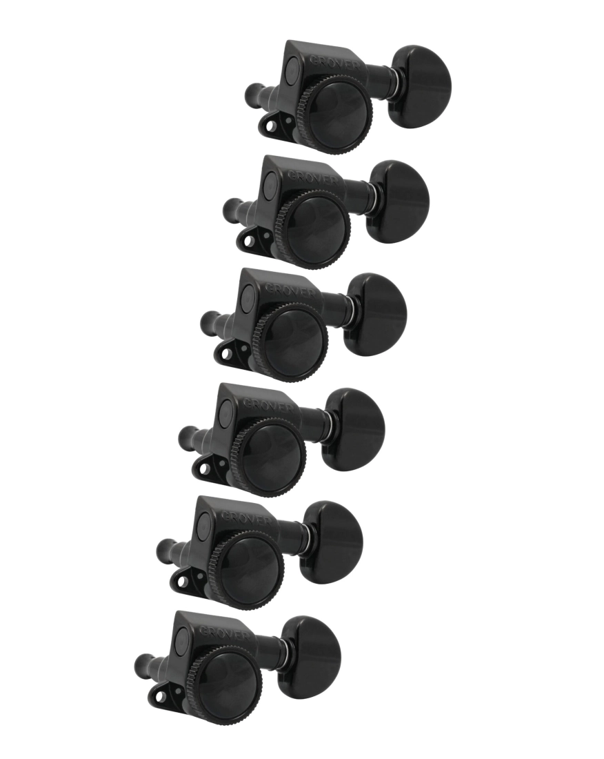 505 Series Roto-Grip Mini Locking Rotomatics - 6-in-Line Black Chrome