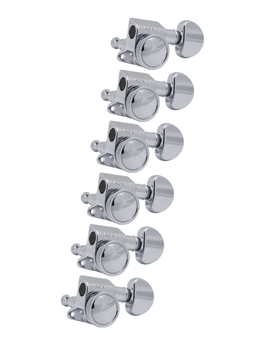 505 Series Roto-Grip Mini Locking Rotomatics - 6-in-Line Chrome