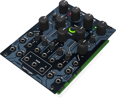 Swords Dual Analog Multi-Mode Filter for Eurorack