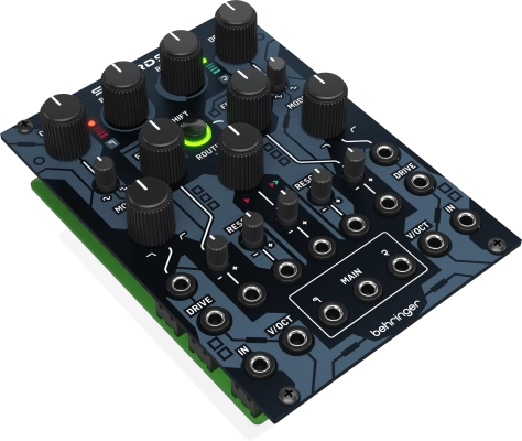 Swords Dual Analog Multi-Mode Filter for Eurorack