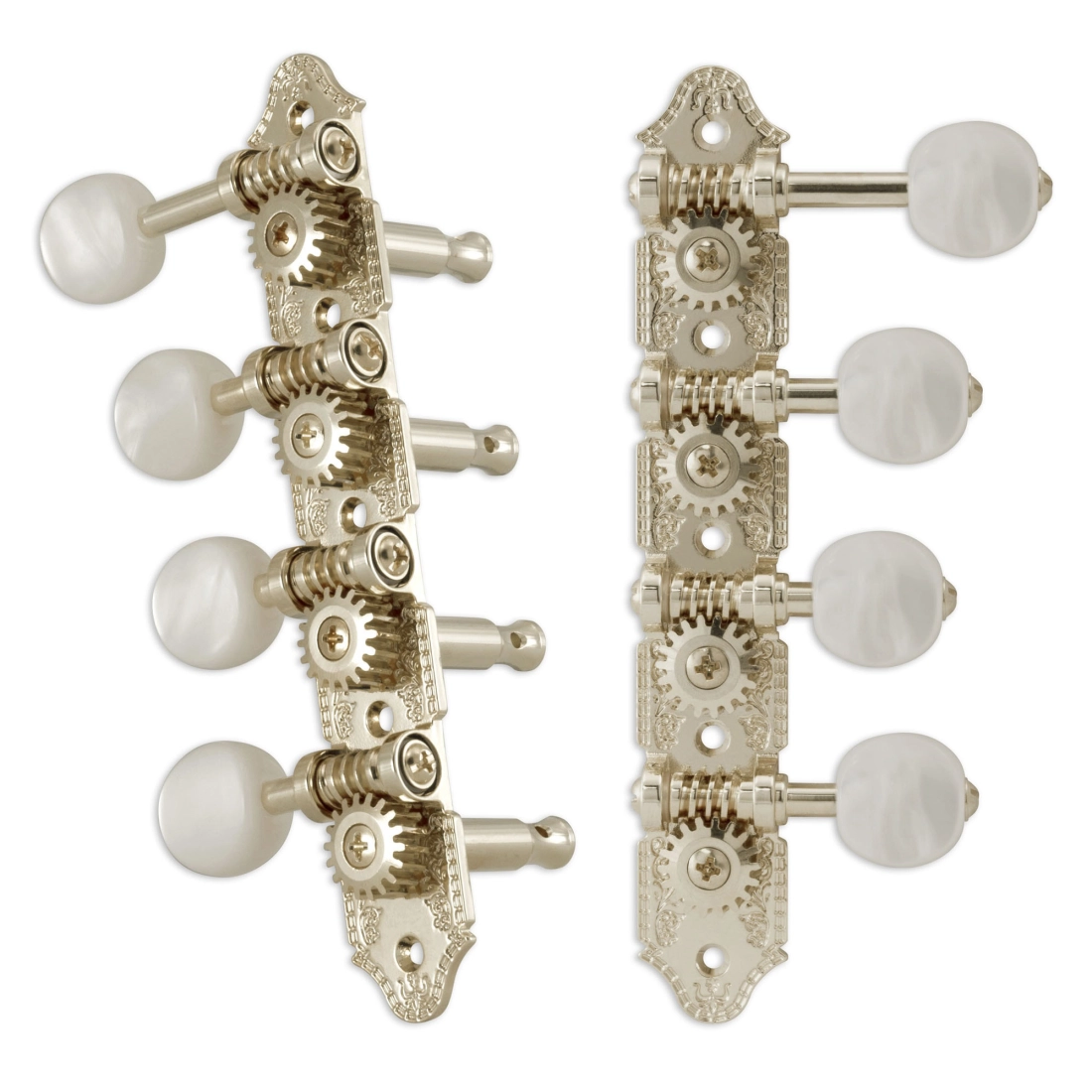 Professional Mandolin F-Style Machine Heads - Nickel