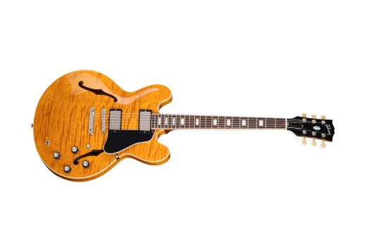 Gibson - ES-335 Figured Electric Guitar with Hardshell Case - Honey Amber