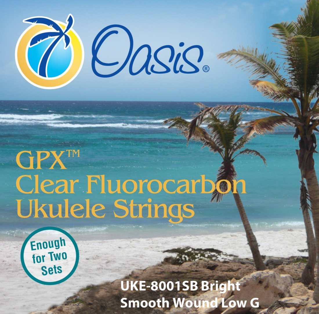 Bright Wound Ukulele Strings, Low G, Double Set