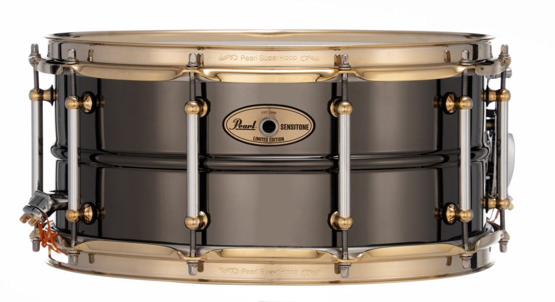 Pearl Limited Edition SensiTone 6.5x14'' Black Nickel/Brass