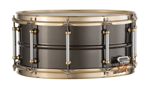 Limited Edition SensiTone 6.5x14\'\' Black Nickel/Brass Snare Drum