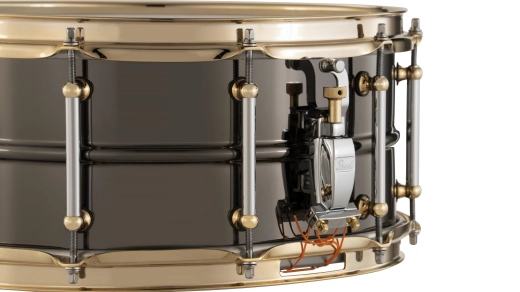 Limited Edition SensiTone 6.5x14\'\' Black Nickel/Brass Snare Drum