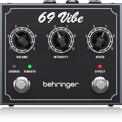 Behringer - 69 Vibe Pedal with Footswitchable Modes