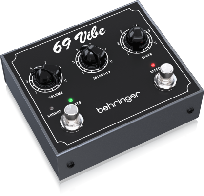 Behringer 69 Vibe Pedal With Footswitchable Modes