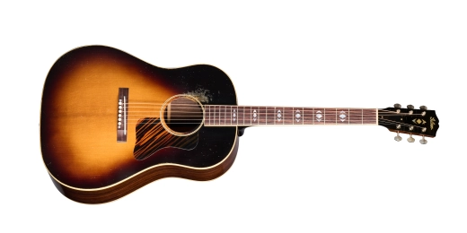 Gibson Custom Shop - 1936 Advanced Jumbo Heavy Aged Acoustic Guitar with Case - Vintage Sunburst