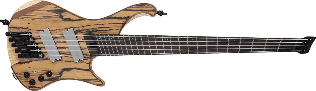 EHB Ergonomic Headless 5-String Bass with Gigbag - Natural Flat