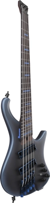 EHB Ergonomic Headless 5-String Bass with Gigbag - Midnight Arctic Ocean Matte