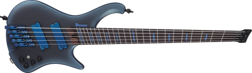 Ibanez - EHB Ergonomic Headless 5-String Bass with Gigbag - Midnight Arctic Ocean Matte