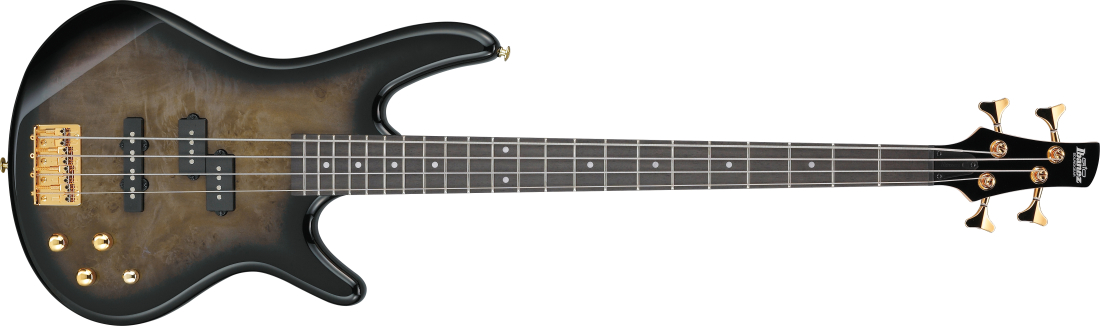 Gio SR 4-String Electric Bass - Transparent Pale Black Burst