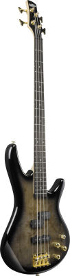 Gio SR 4-String Electric Bass - Transparent Pale Black Burst