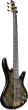 Gio SR 5-String Electric Bass - Transparent Pale Black Burst