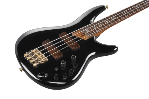 SR Prestige 4-String Electric Bass with Hardshell Case - Black