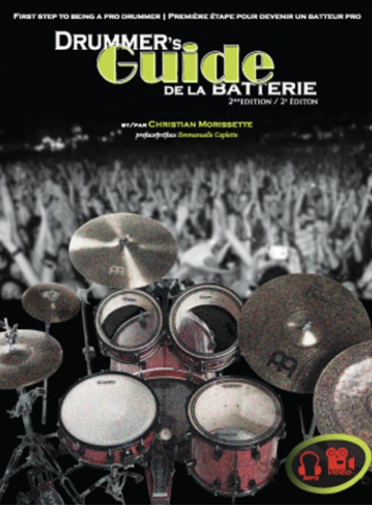 Drummer\'s Guide de la Batterie (2nd Edition) - Morissette - Drum Set - Book/Media Online