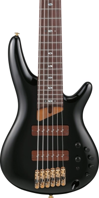 SR Prestige 6-String Electric Bass with Hardshell Case - Black