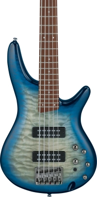 SR Standard 5-String Electric Bass - Stained Cosmic Blue Starburst