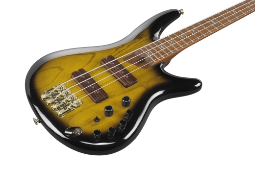 SR Prestige 4-String Electric Bass with Hardshell Case - Desert Sunset Burst