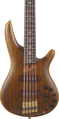 SR Prestige 5-String Electric Bass with Hardshell Case - Mocha Flat