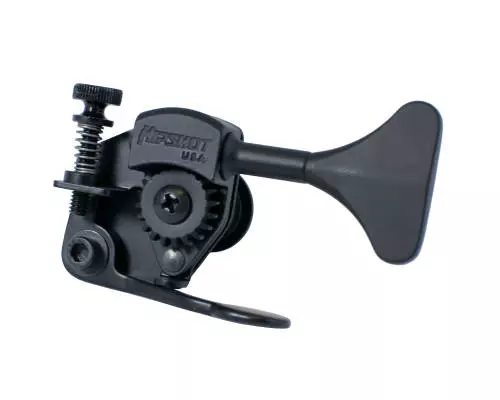Hipshot - USA Ultralite Bass Xtender 3/8 - Black, Bass Side