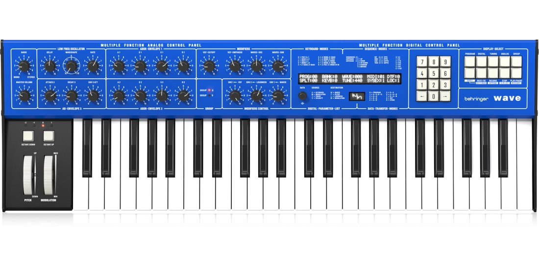 Wave Legendary 8-Voice Multi-Timbral Hybrid Synthesizer