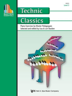 Bastien Essentials: Technic Classics, niveau2 Bastien Piano Livre 